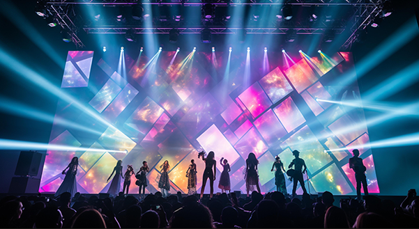 ダンスのステージ